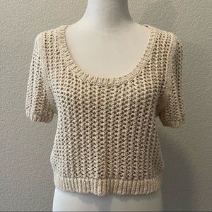 Free People Knit Sweater Shirt